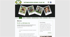 Desktop Screenshot of intermountainkennelclub.org